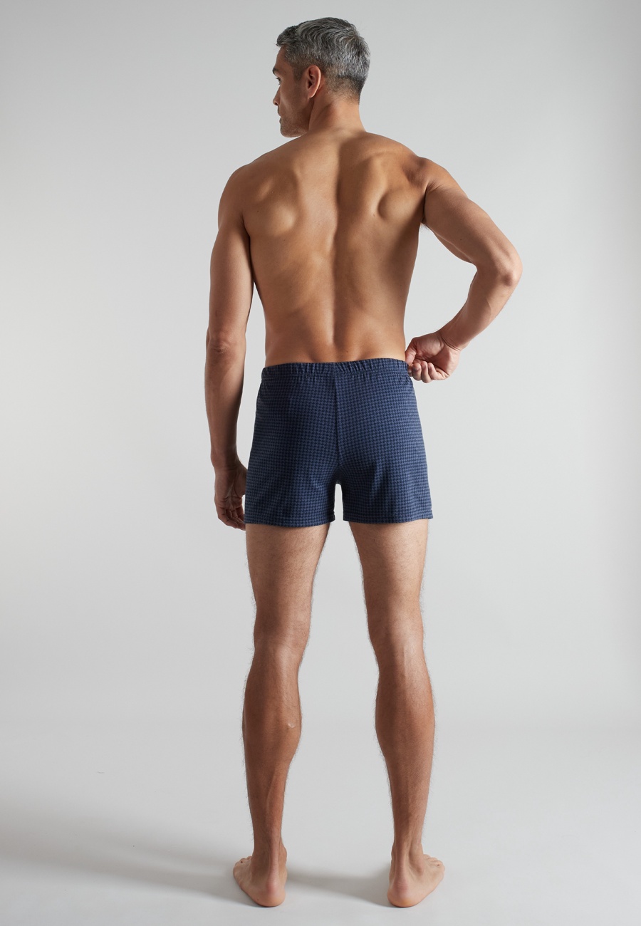 Herren Boxershort blau längsgestreift 2er Pack