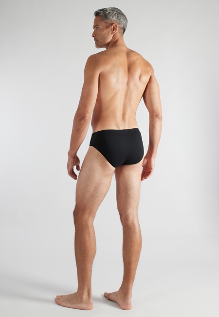 CECEBA Herren Slip grün längsgestreift 3er Pack