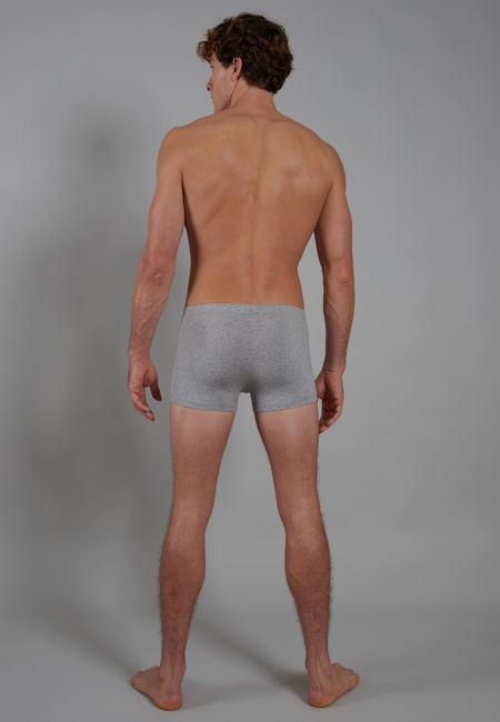 Herren Short-Pants grau uni 2er Pack