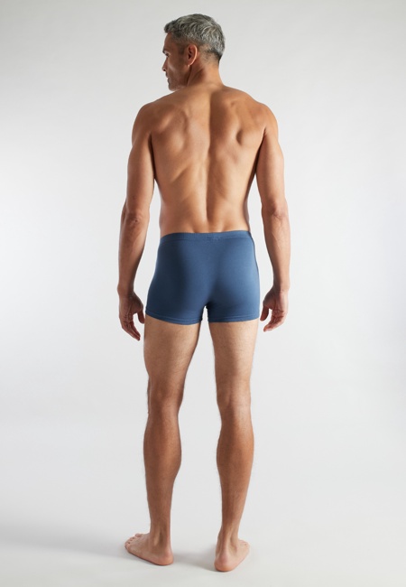 Herren Short-Pants blau uni 2er Pack