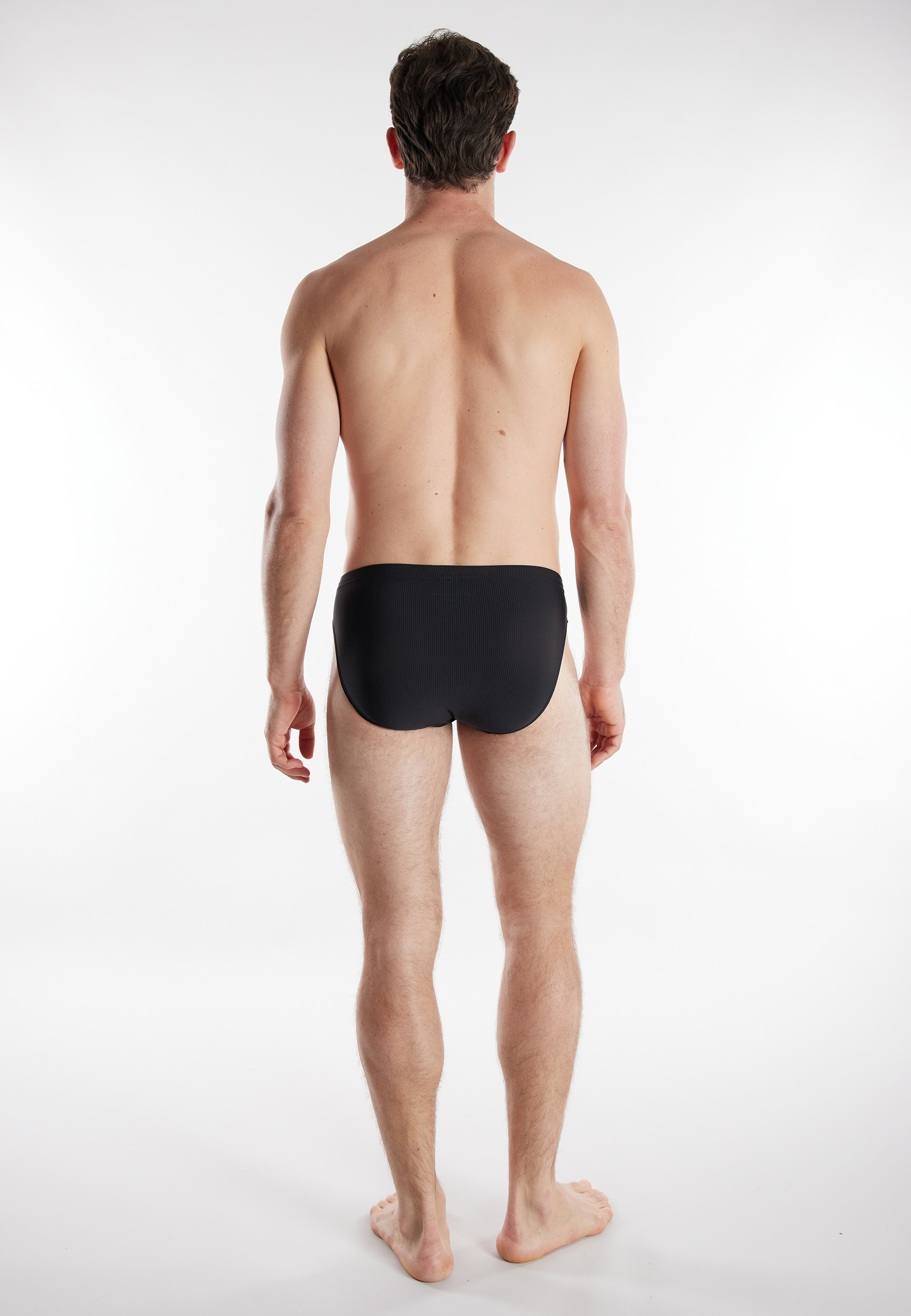 TOM TAILOR Herren Slip schwarz längsgestreift