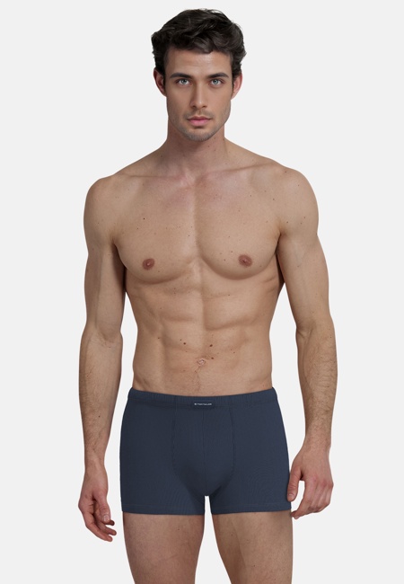 TOM TAILOR Herren Hip Pants blau längsgestreift
