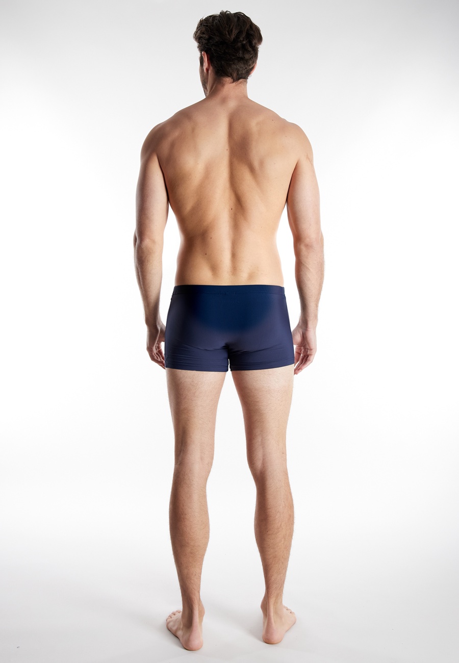 TOM TAILOR Herren Hip Pants blau längsgestreift