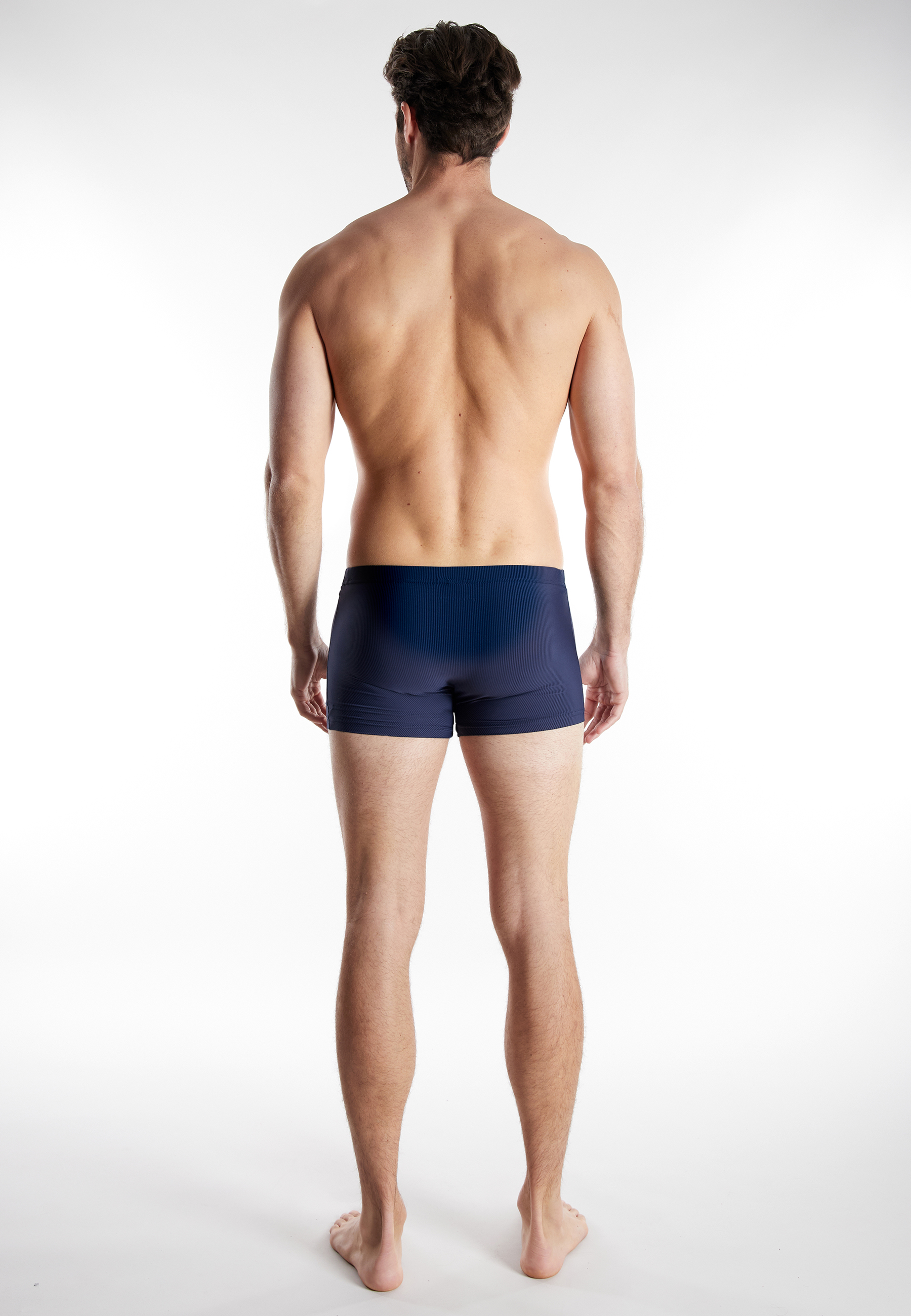 TOM TAILOR Herren Hip Pants blau längsgestreift