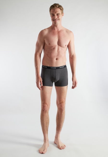 CECEBA Herren Pants grau uni 2er Pack