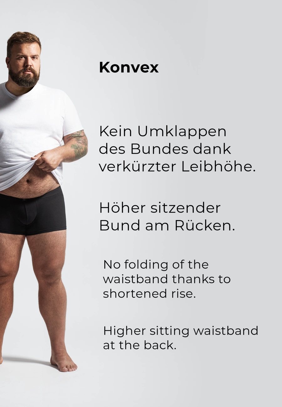 CECEBA Herren Pants grau uni 2er Pack