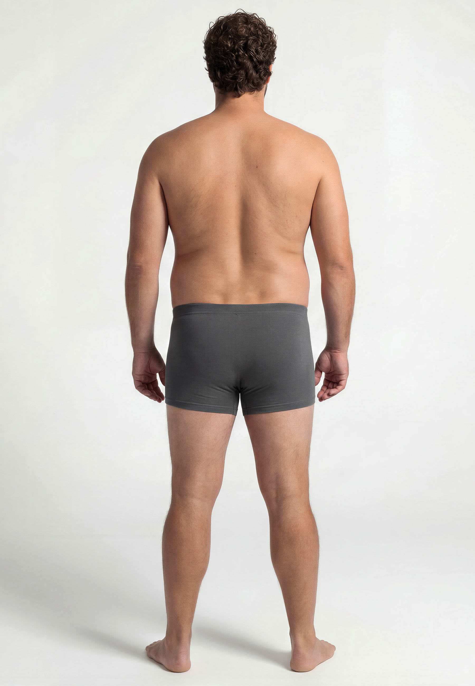 CECEBA Herren Pants grau uni 2er Pack