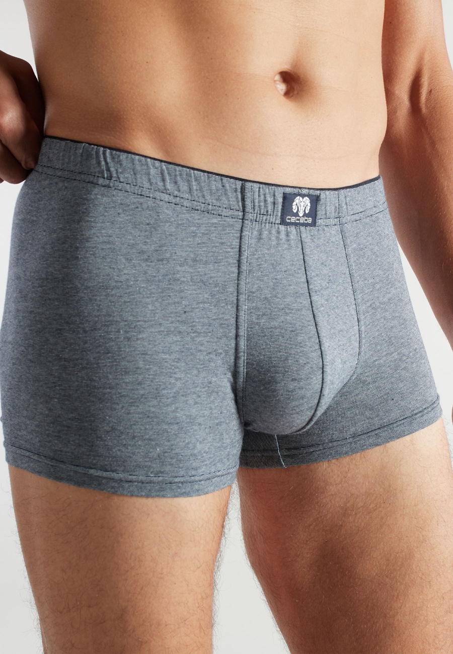 Herren Pants blau quergestreift 2er Pack