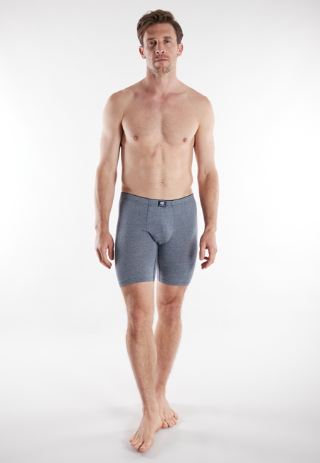 Herren Cyclist blau quergestreift 2er Pack