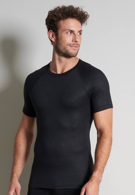 CECEBA Herren T-Shirt schwarz
