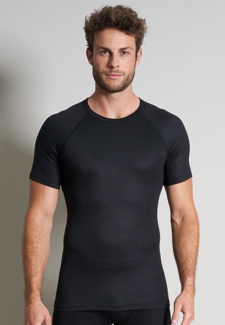 CECEBA Herren T-Shirt schwarz