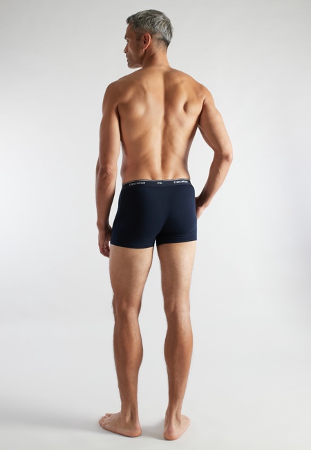CECEBA Herren Pants blau uni 4er Pack