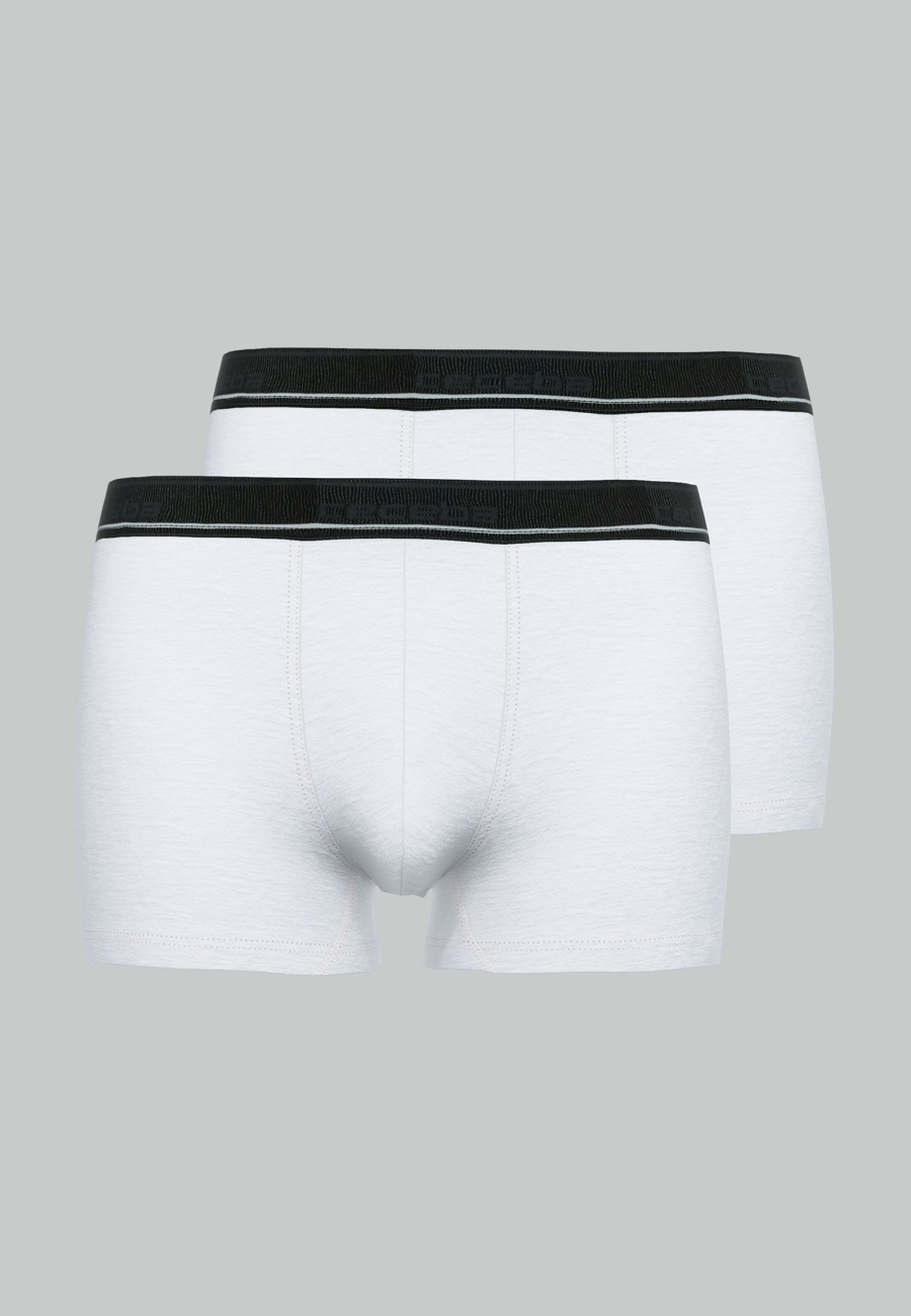 CECEBA Herren Pants weiß uni 2er Pack