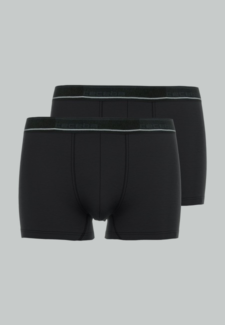 CECEBA Herren Pants schwarz uni 2er Pack