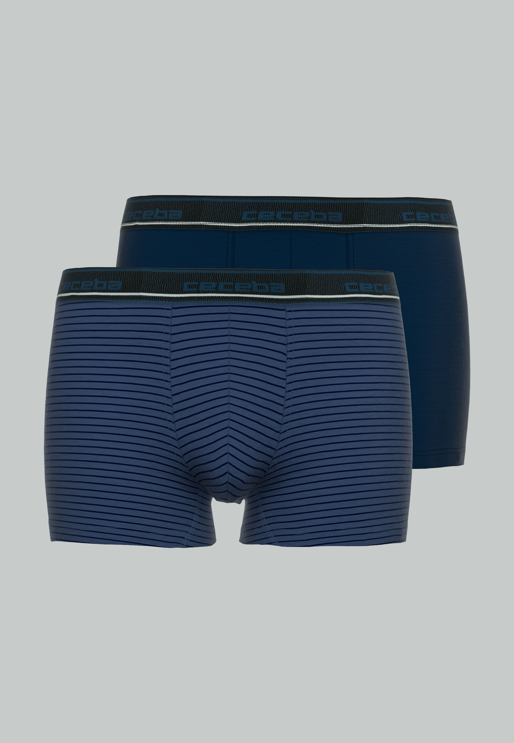 CECEBA Herren Pants blau quergestreift 2er Pack