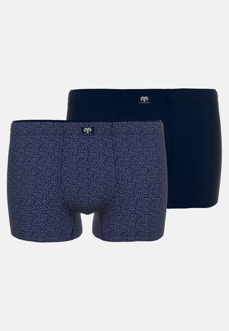 CECEBA Herren Pants blau uni 2er Pack