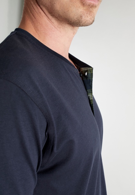 CECEBA Herren Shorty grün kariert