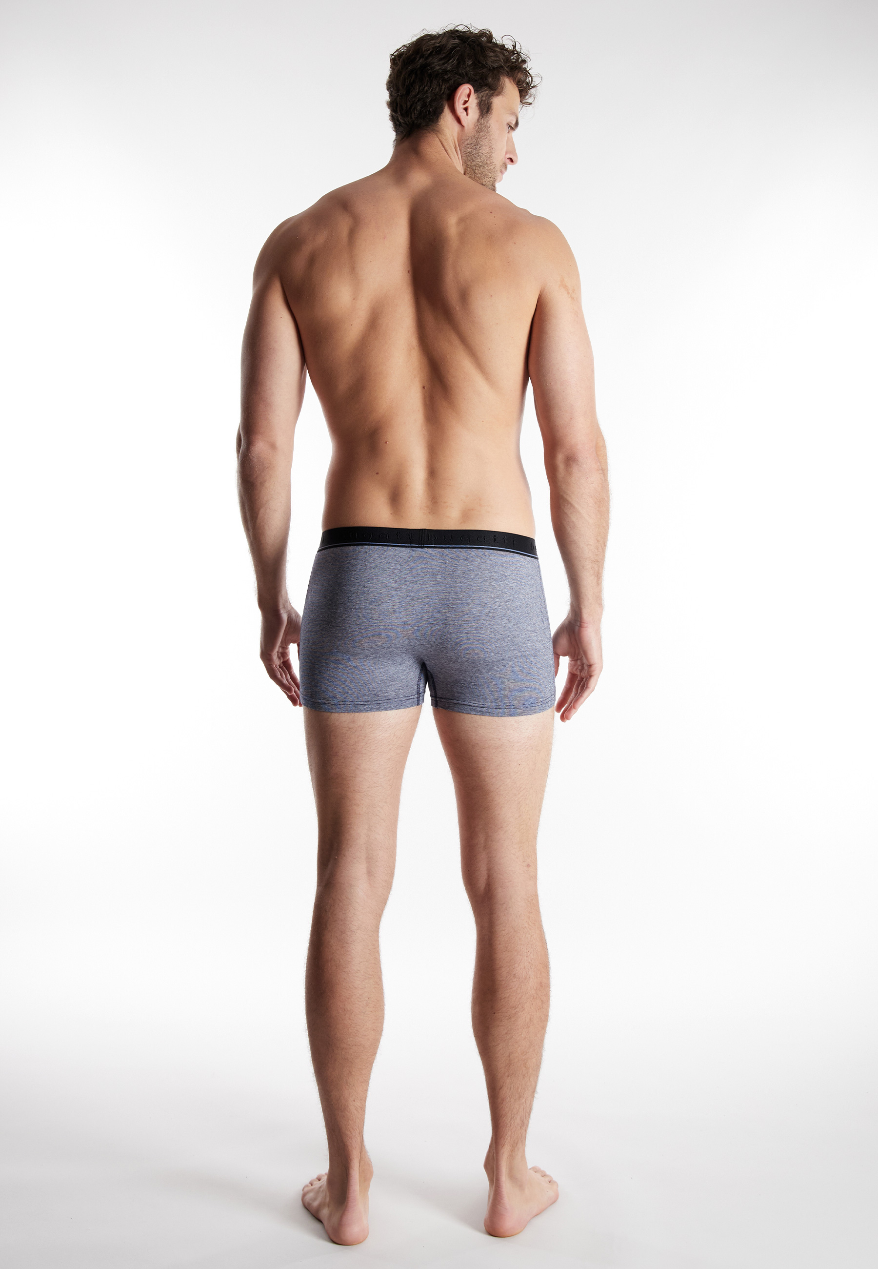 BUGATTI Herren Pants blau längsgestreift 2er Pack