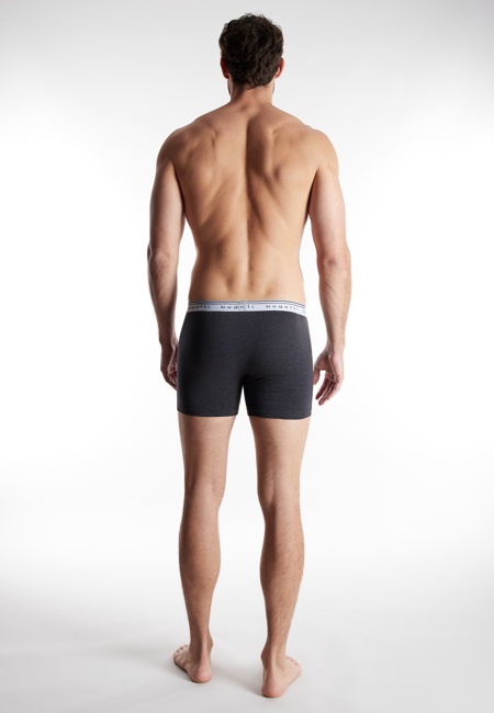 BUGATTI Herren Long-Pants schwarz uni 3er Pack