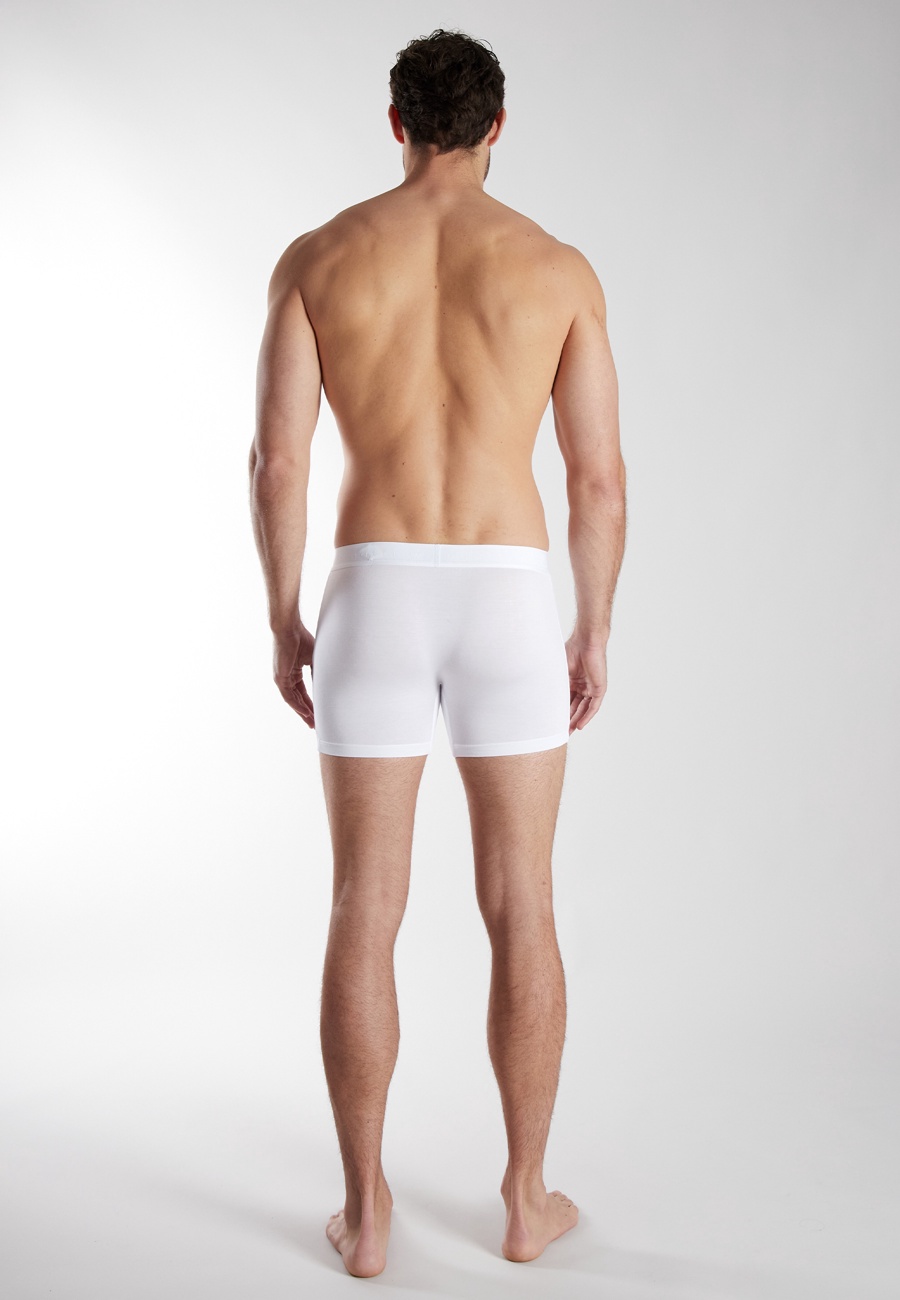 BUGATTI Herren Long-Pants weiß uni