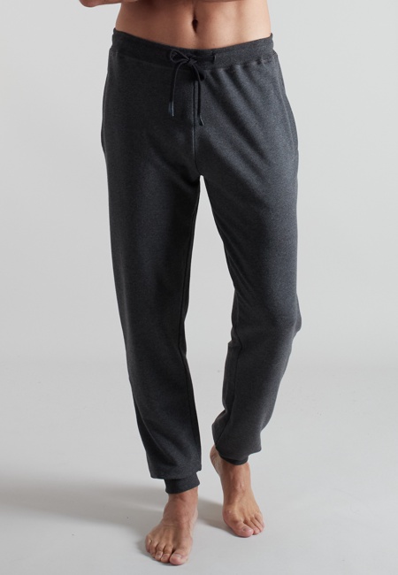 BUGATTI Herren Lange-Hose grau uni