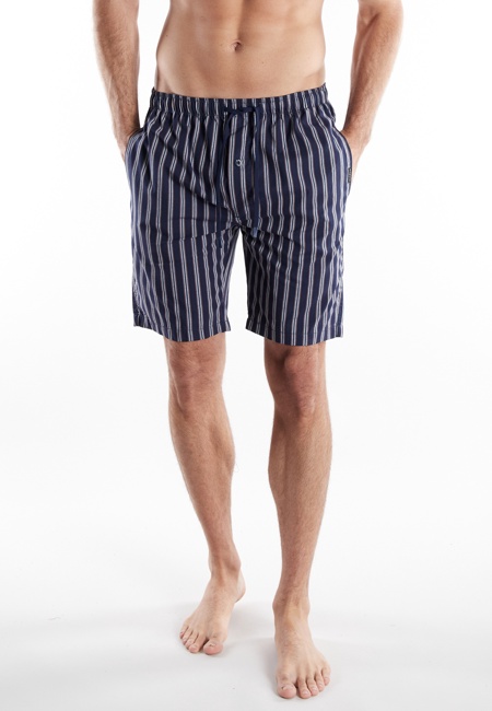 BUGATTI Herren Bermuda blau längsgestreift