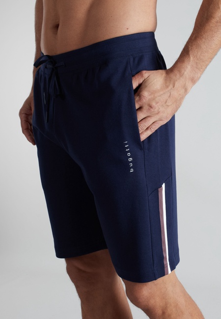 BUGATTI Herren Bermuda blau uni