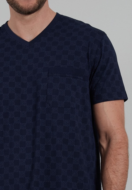 BUGATTI Herren Shorty blau