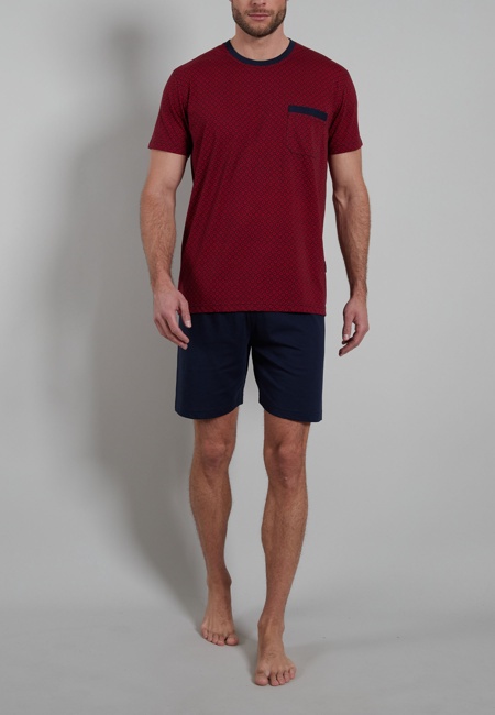 BUGATTI Herren Shorty rot uni