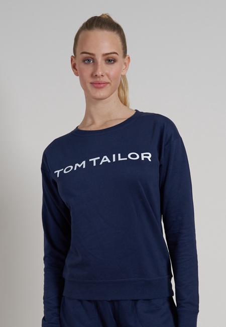 Damen Oberteil blau uni
