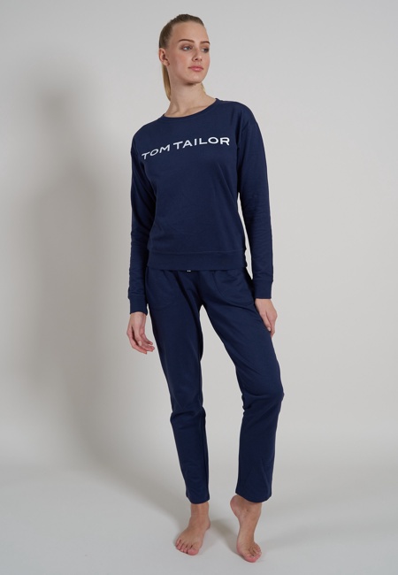 Damen Oberteil blau uni