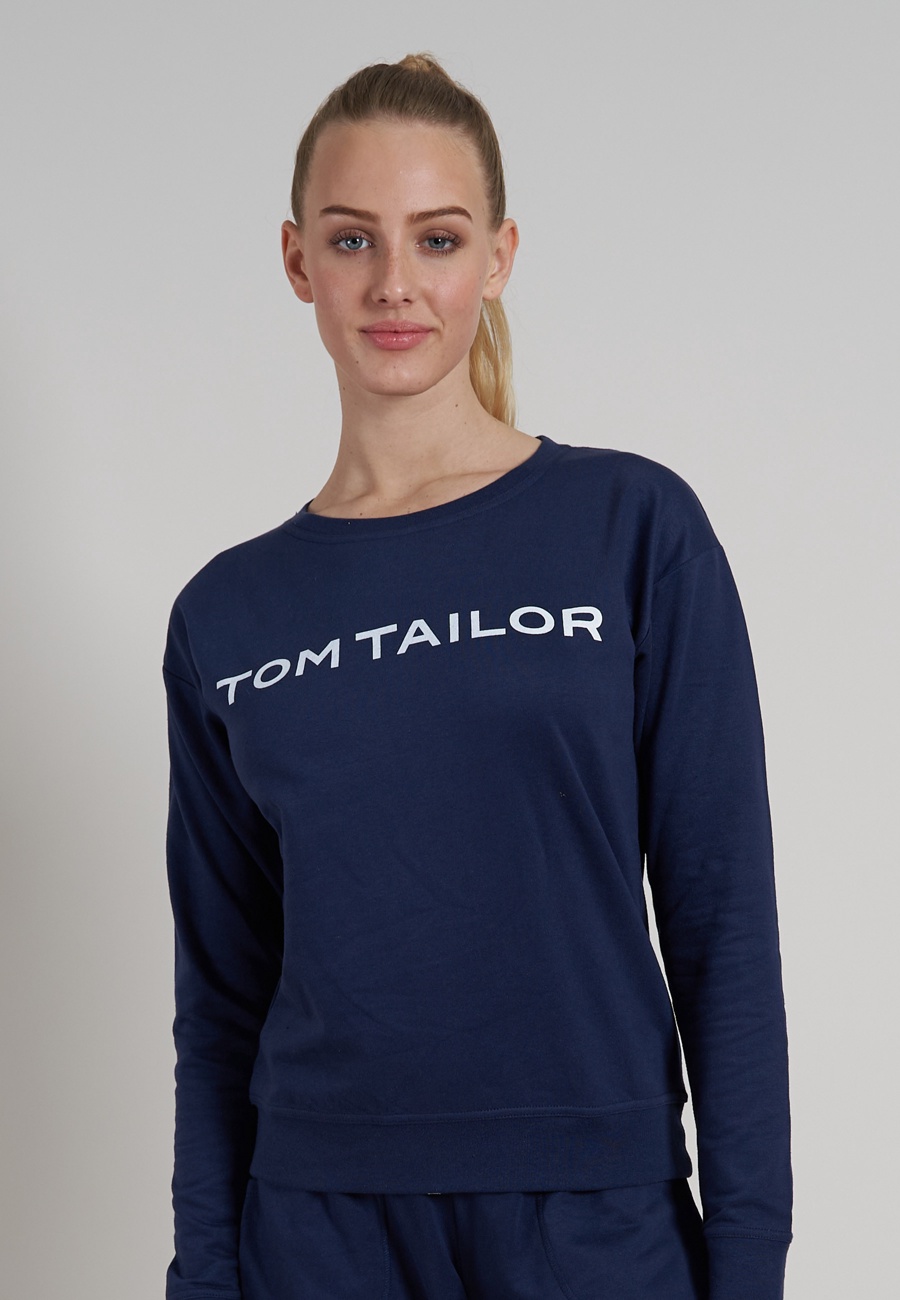 Damen Oberteil blau uni