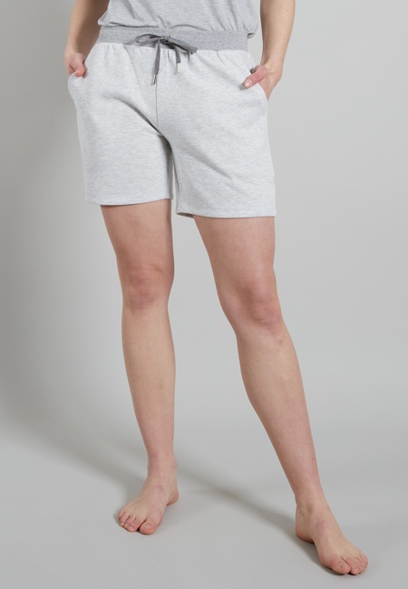 TOM TAILOR Damen Kurze-Hose weiß uni