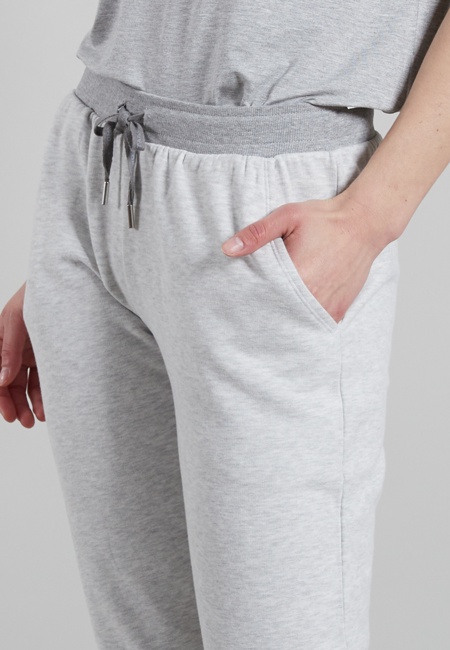 TOM TAILOR Damen Lange-Hose weiß uni