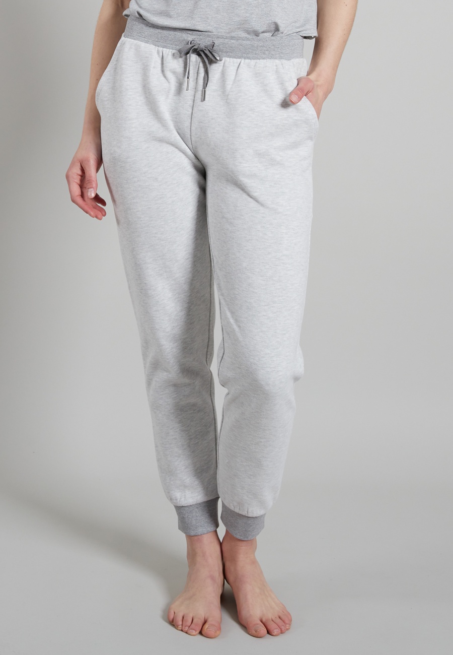 TOM TAILOR Damen Lange-Hose weiß uni