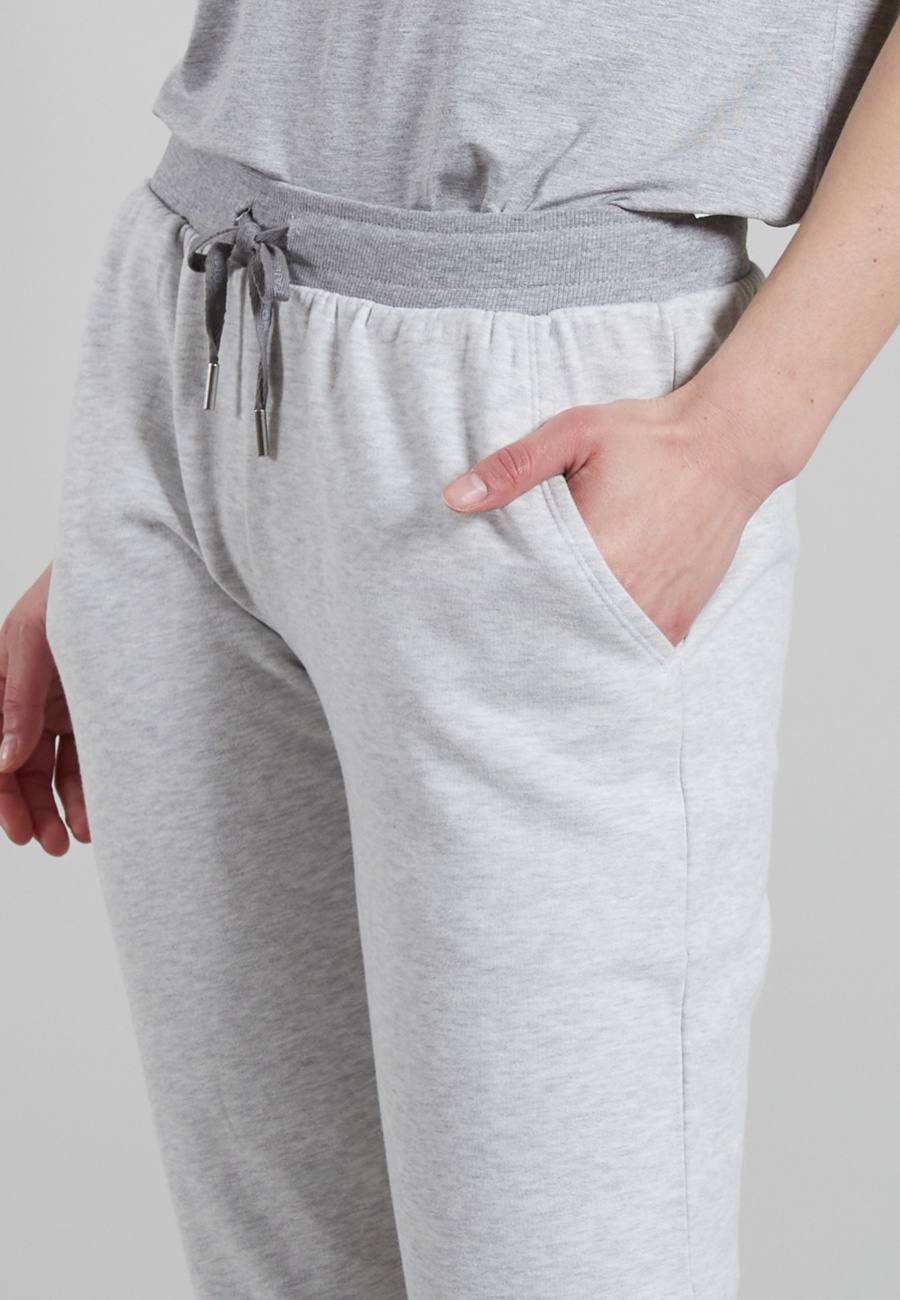 TOM TAILOR Damen Lange-Hose weiß uni