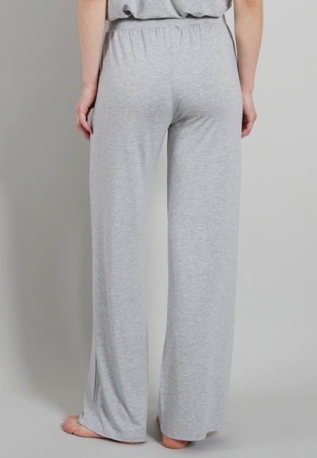 TOM TAILOR Damen Lange-Hose grau uni