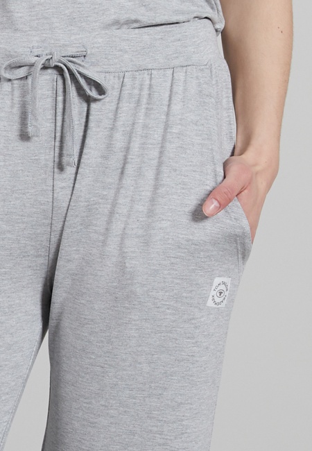 TOM TAILOR Damen Lange-Hose grau uni