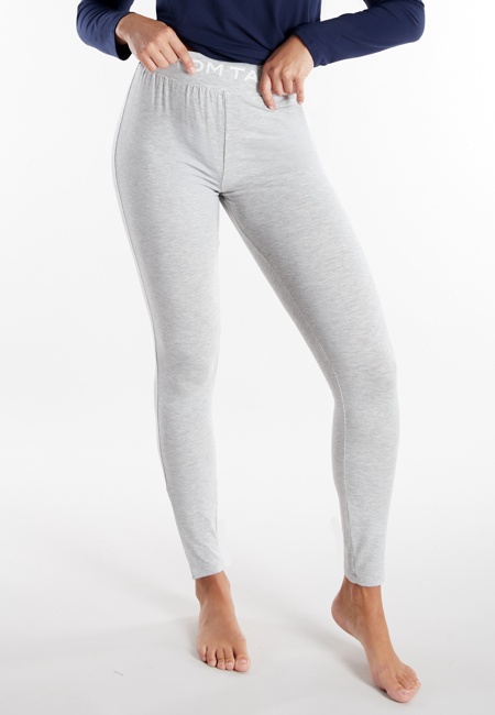 TOM TAILOR Damen Lange-Hose grau uni