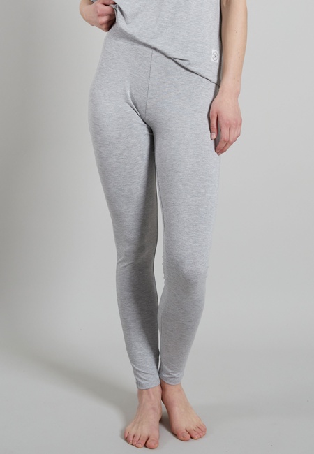 TOM TAILOR Damen Lange-Hose grau uni