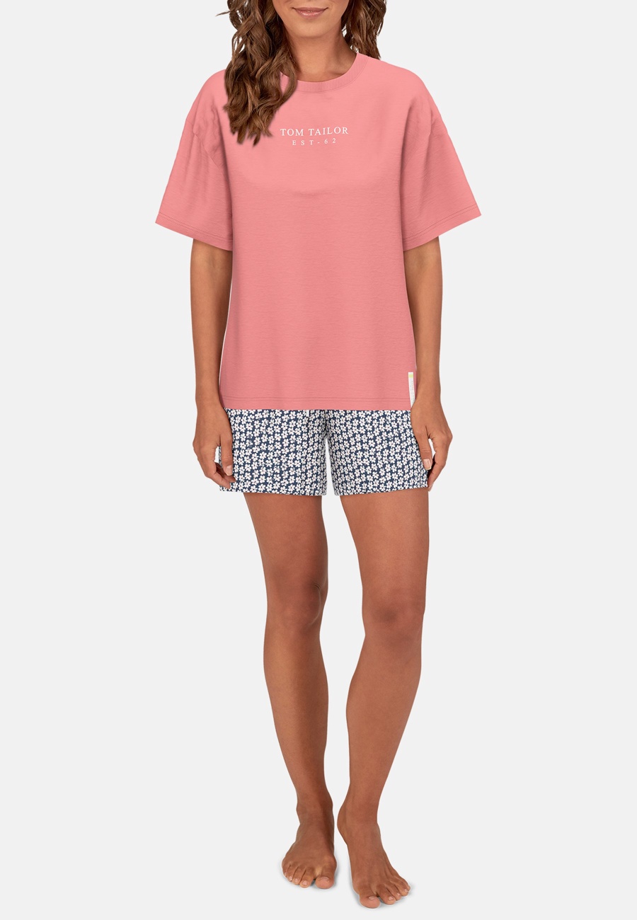 TOM TAILOR Damen Shirt rot uni