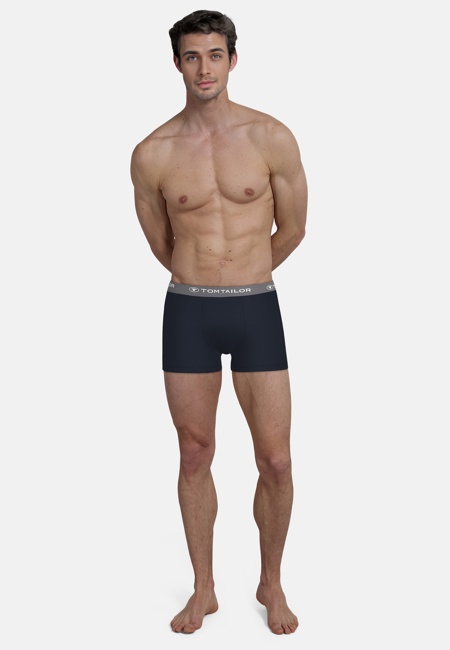 Herren Pants blau melange 3er Pack