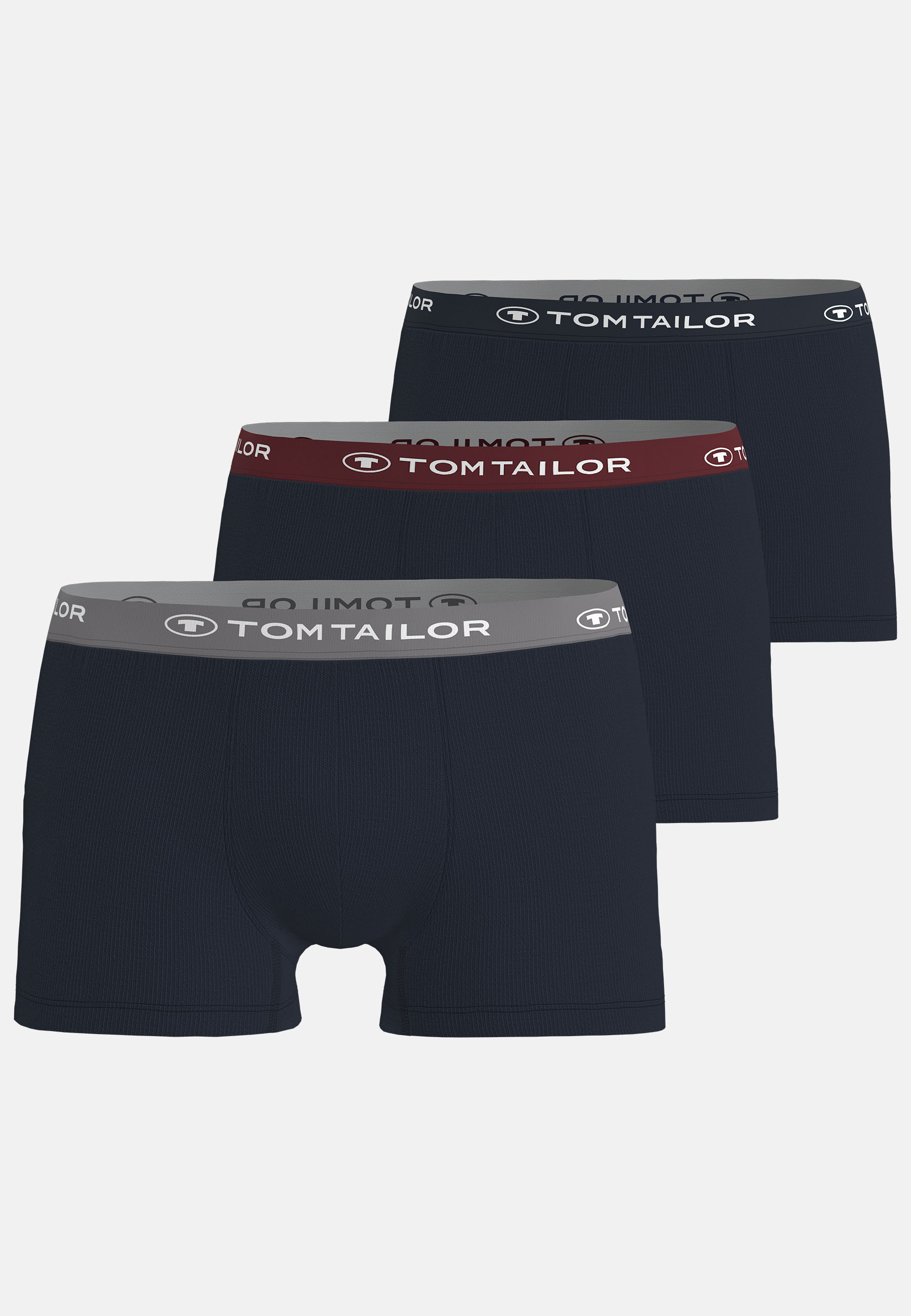 Herren Pants blau melange 3er Pack