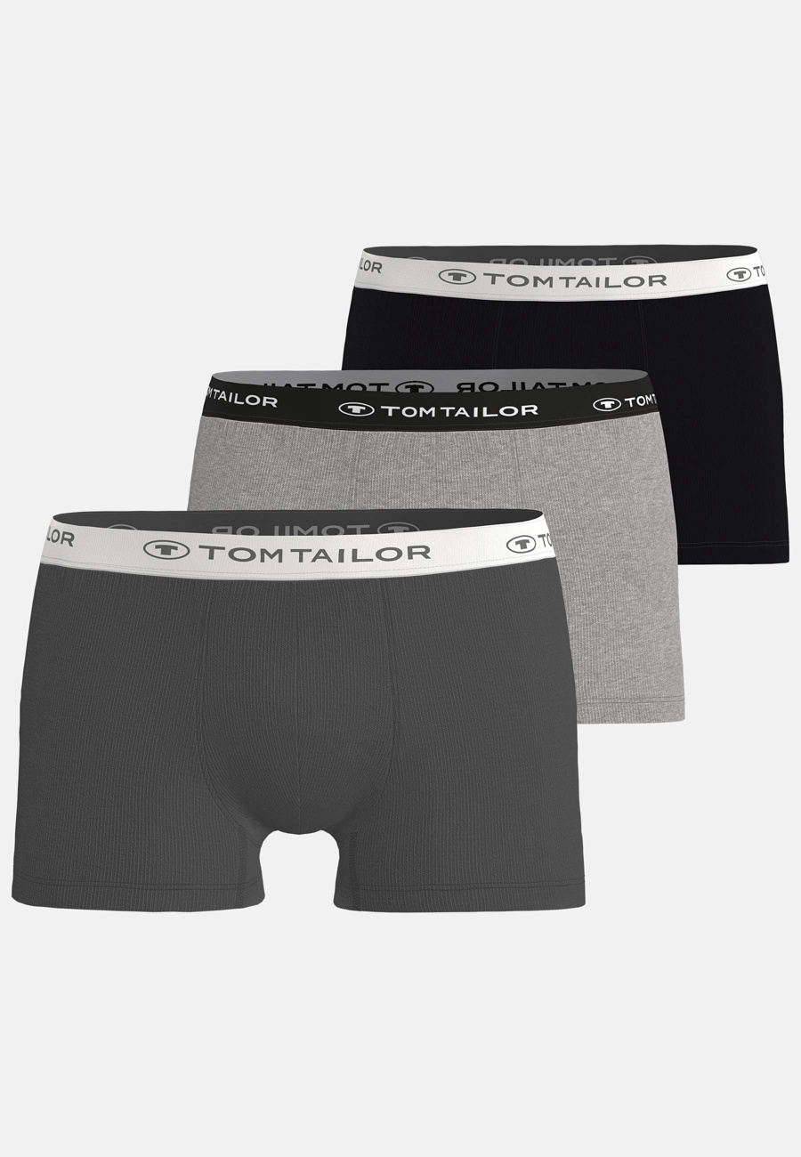 Herren Pants grau melange 3er Pack