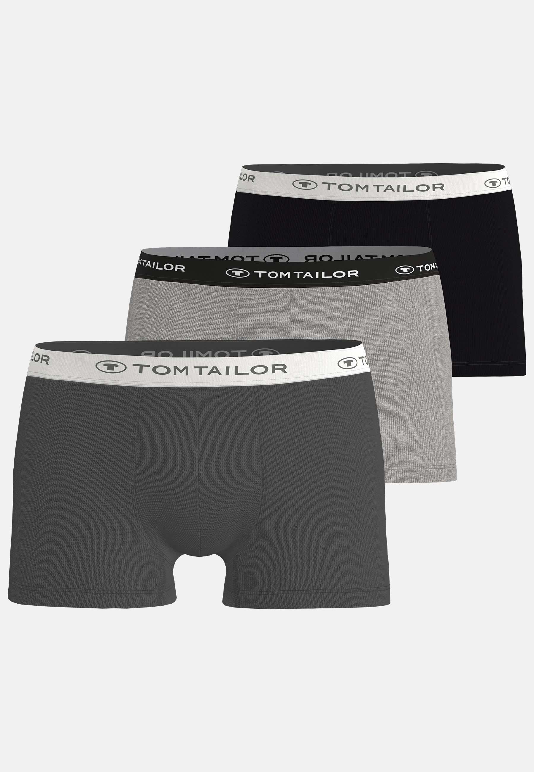 Herren Pants grau melange 3er Pack