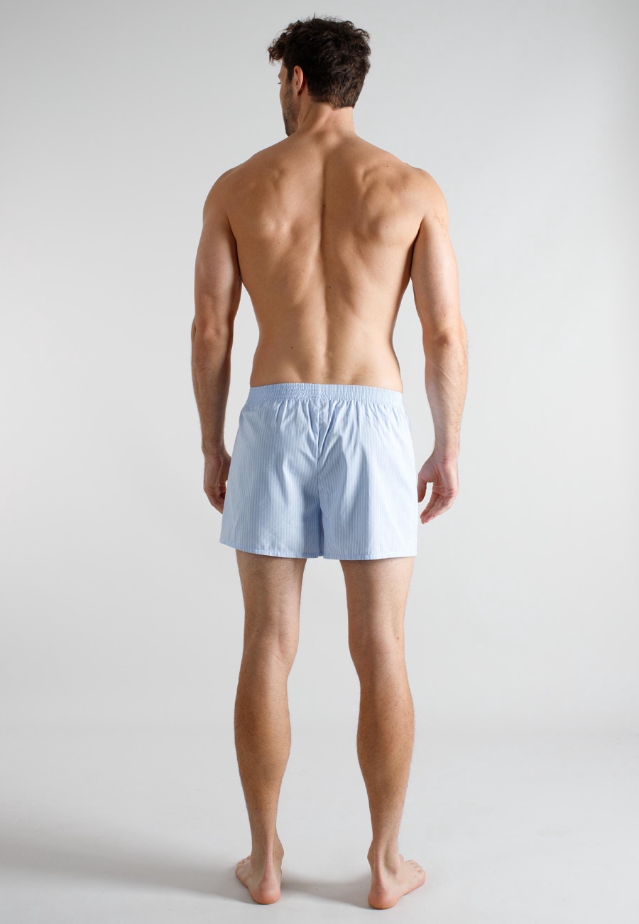 TOM TAILOR Herren Boxershort blau kariert 2er Pack
