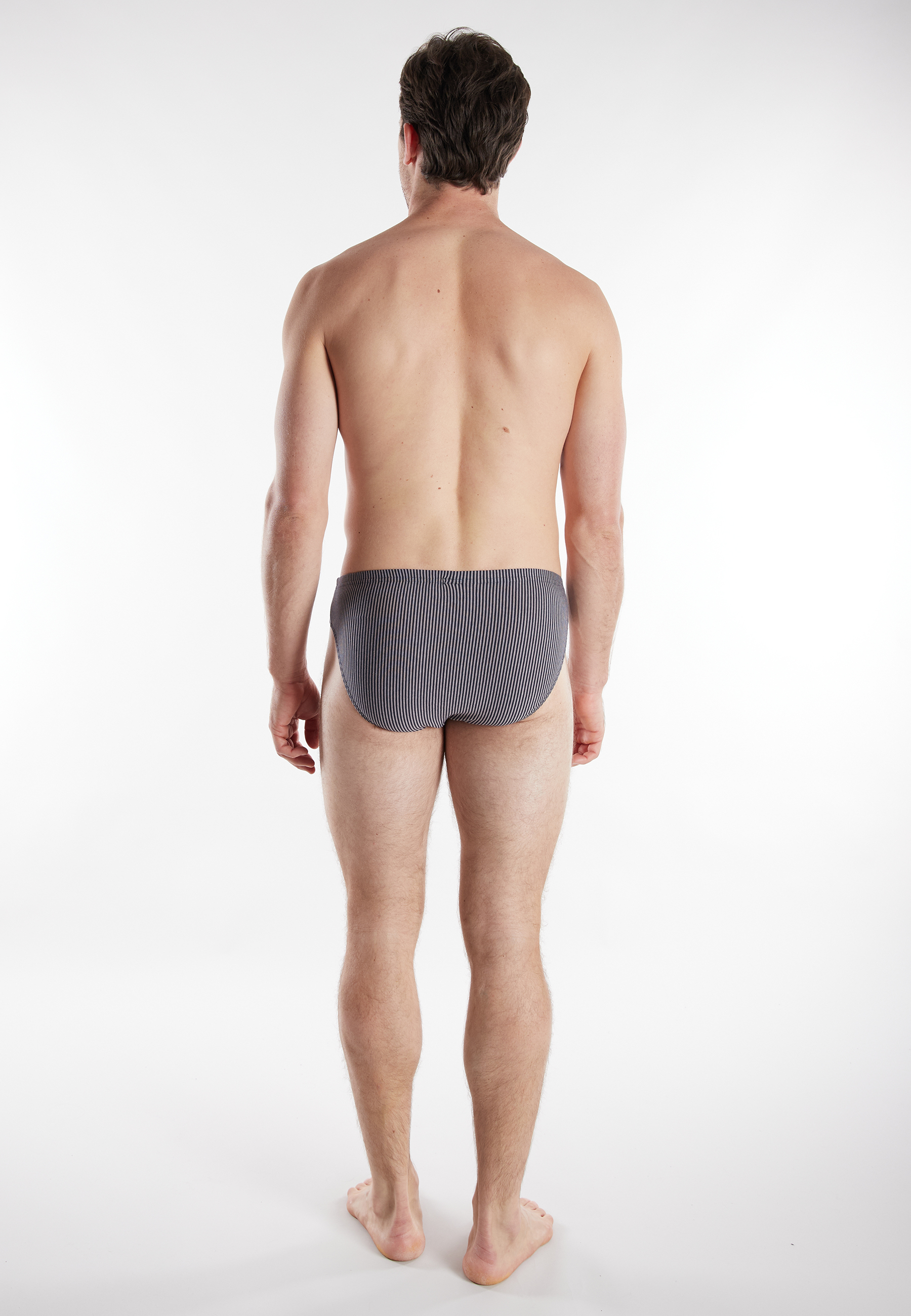 TOM TAILOR Herren Mini-Slip blau längsgestreift 2er Pack