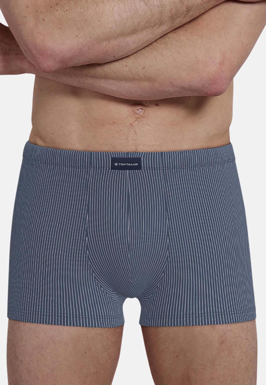 TOM TAILOR Herren Pants blau Nadelstreifen 2er Pack