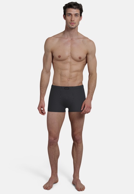 TOM TAILOR Herren Pants schwarz Nadelstreifen 2er Pack