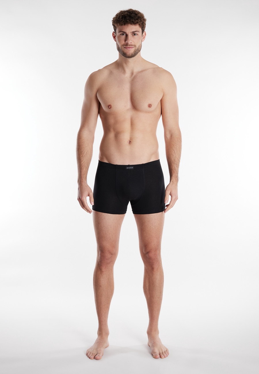 Herren Pants schwarz melange 4er Pack